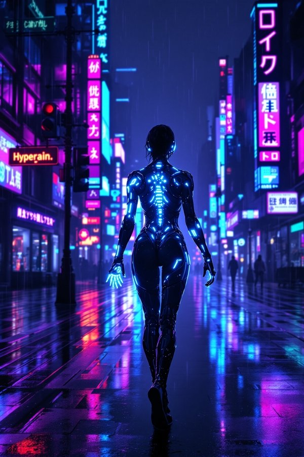 霓虹义体 海报