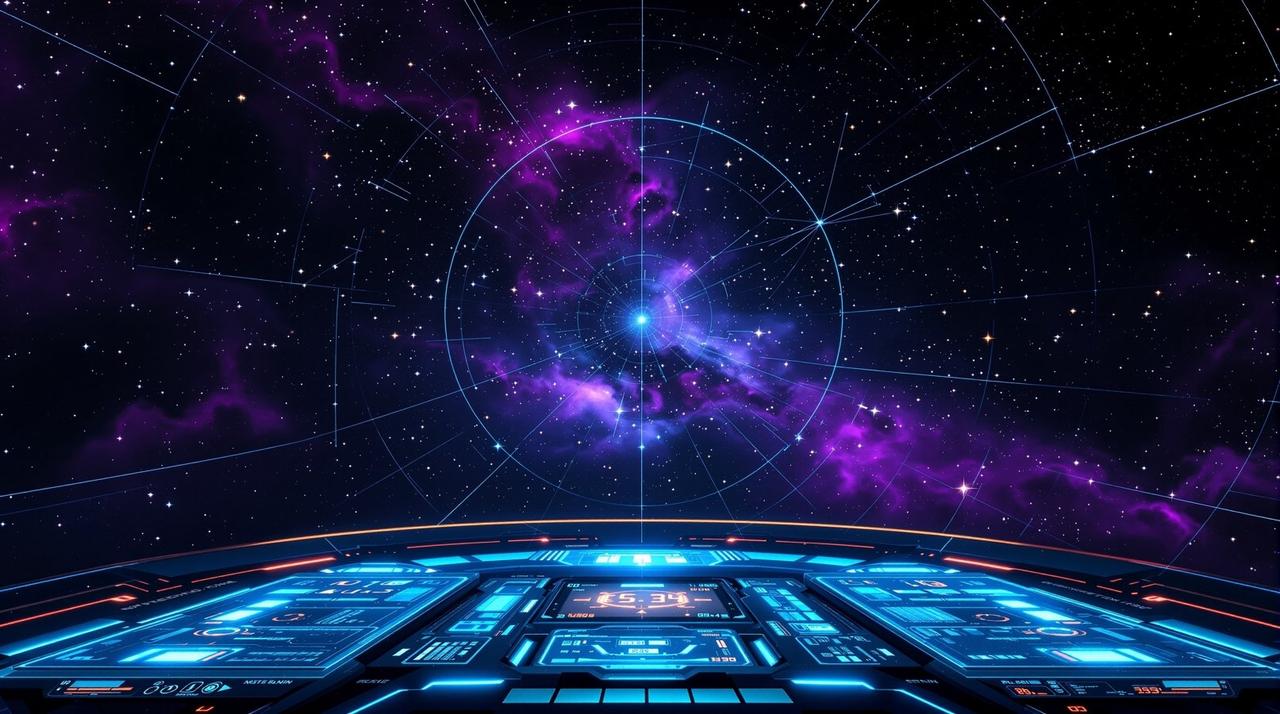 日本三级影视 星图坐标与任务舱背景